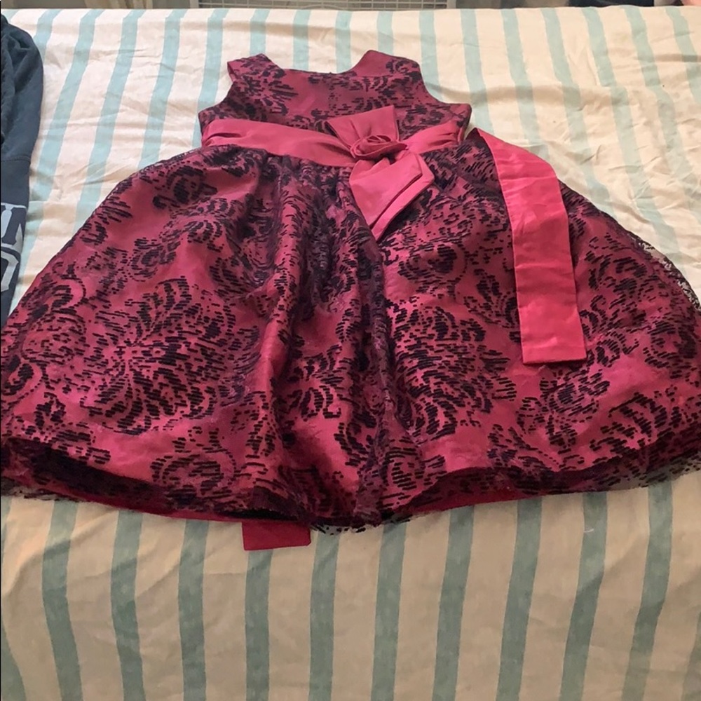A girls formal dress